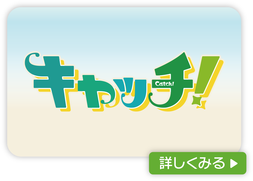 キャッチ！